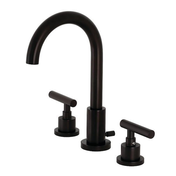FSC8925CML Manhattan Widespread Bathroom Faucet W/ Brass Pop-Up, Bronze